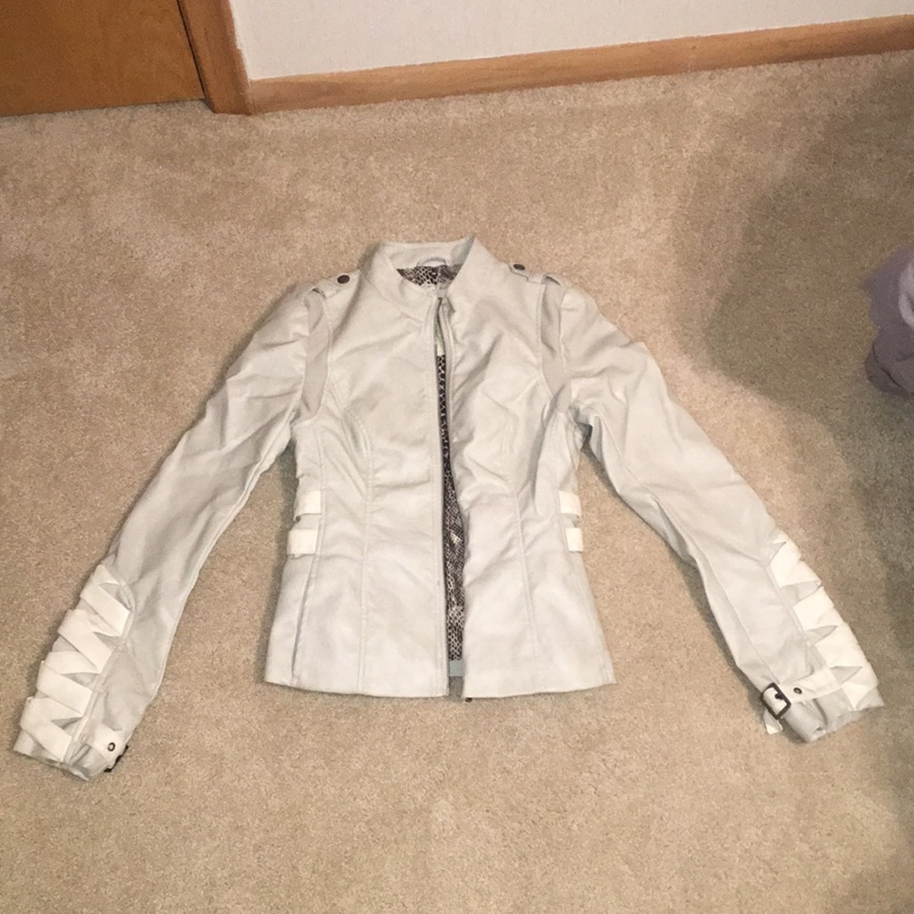 BKE faux leather jacket